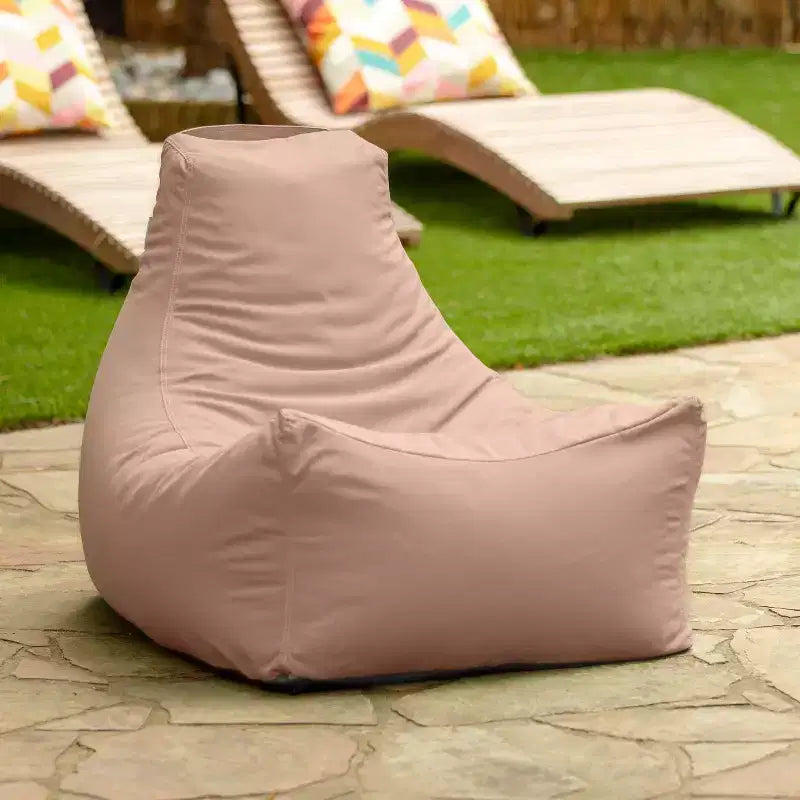 Chaise de patio en pouf d'extérieur et chaise longue de piscine