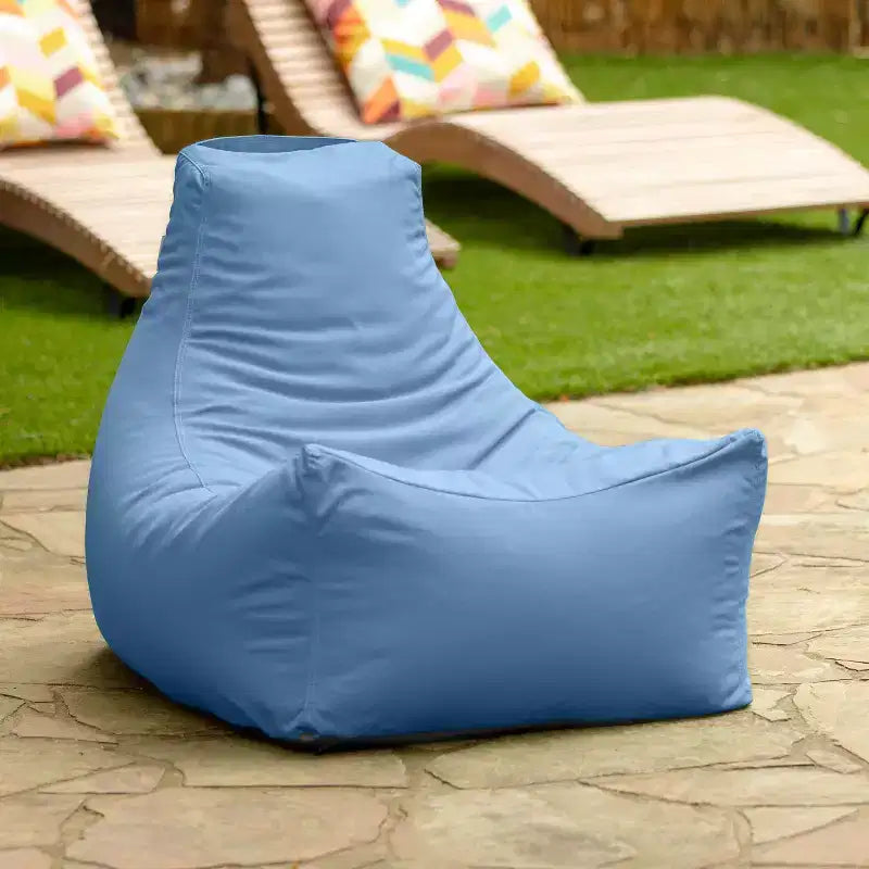 Chaise de patio en pouf d'extérieur et chaise longue de piscine