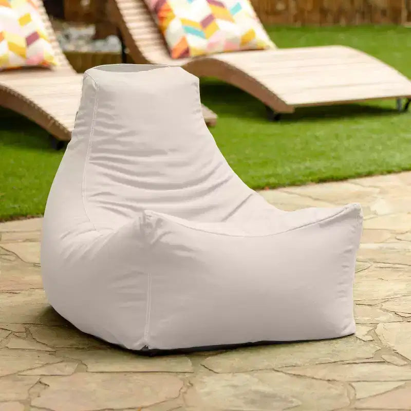Chaise de patio en pouf d'extérieur et chaise longue de piscine