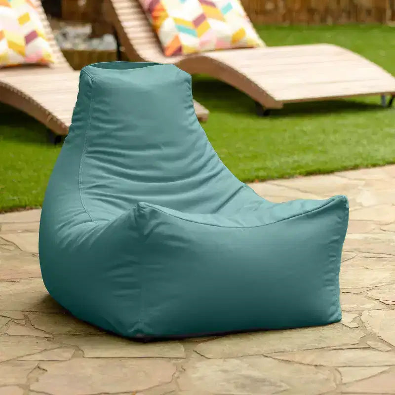 Chaise de patio en pouf d'extérieur et chaise longue de piscine