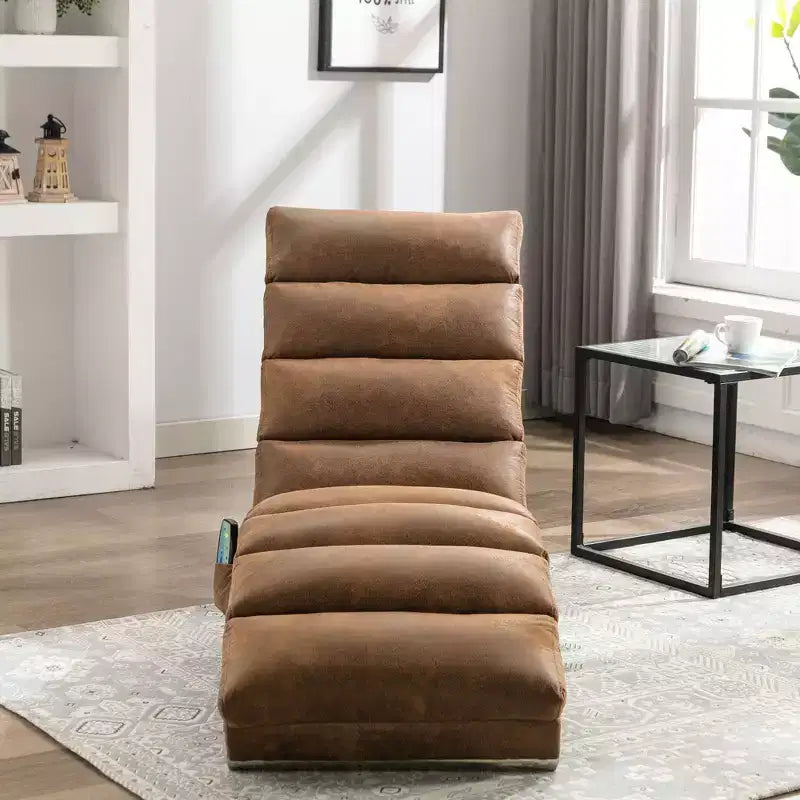 Fauteuil de relaxation avec télécommande, Ergonomique, électrique avec 5 modes de massage, pour bureau, en lin