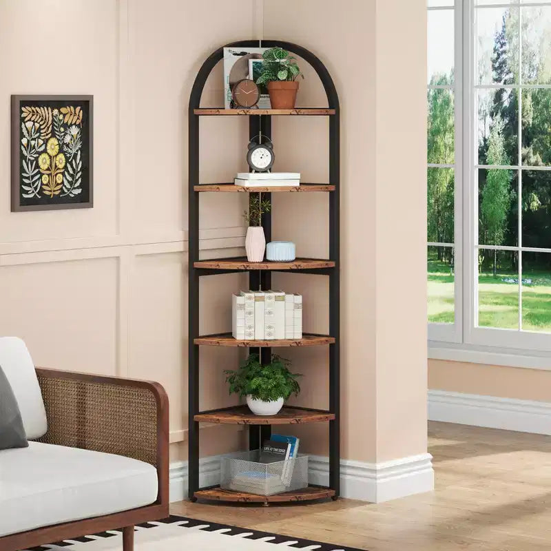 71,65 cm Bibliothèque haute peu encombrante