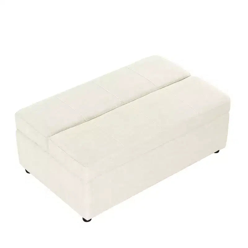 Lit Ottoman Convertible une place avec Matelas - Lit d'appoint peu encombrant pour Salon et Appartement