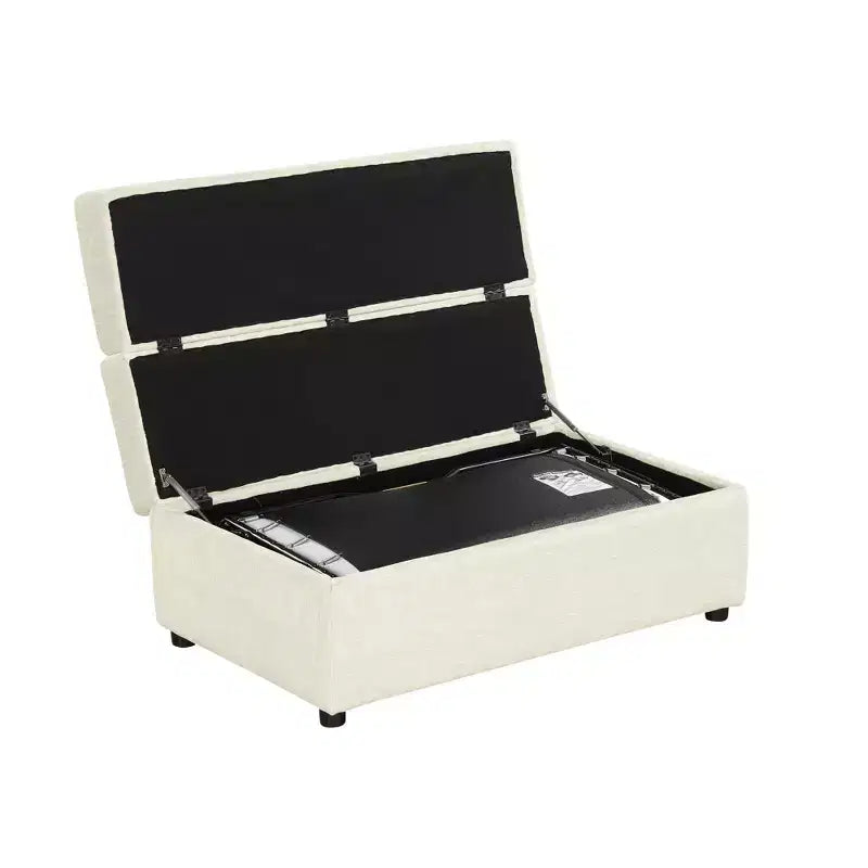 Lit Ottoman Convertible une place avec Matelas - Lit d'appoint peu encombrant pour Salon et Appartement