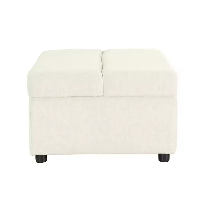 Lit Ottoman Convertible une place avec Matelas - Lit d'appoint peu encombrant pour Salon et Appartement