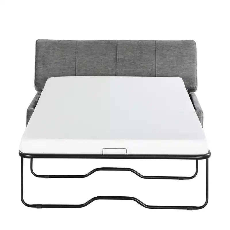 Lit Ottoman Convertible une place avec Matelas - Lit d'appoint peu encombrant pour Salon et Appartement