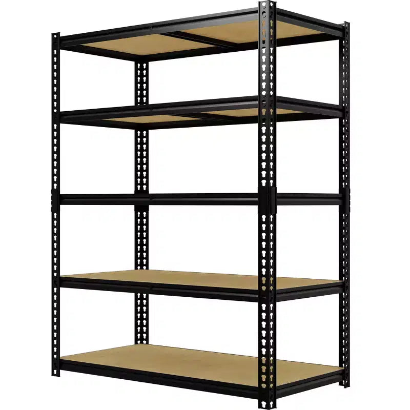 40x20x72 Heavy Duty Garage Storage Shelves, 5-Level Adjustable Steel Shelving Rack,2500 lb Capacity Utility Organizer