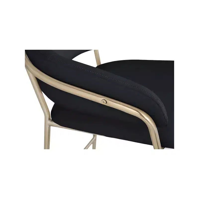 Tabouret de bar en velours