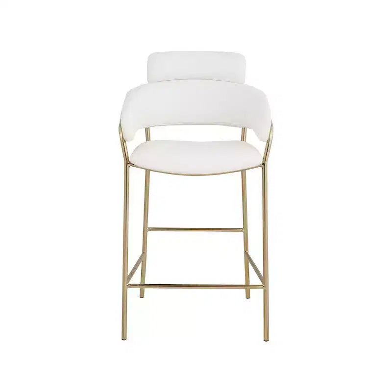 Tabouret de bar en velours
