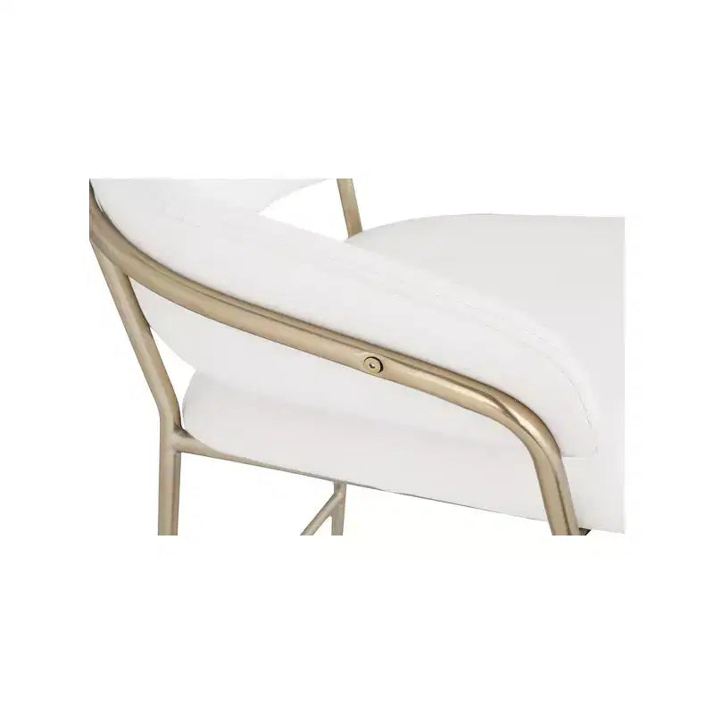 Tabouret de bar en velours