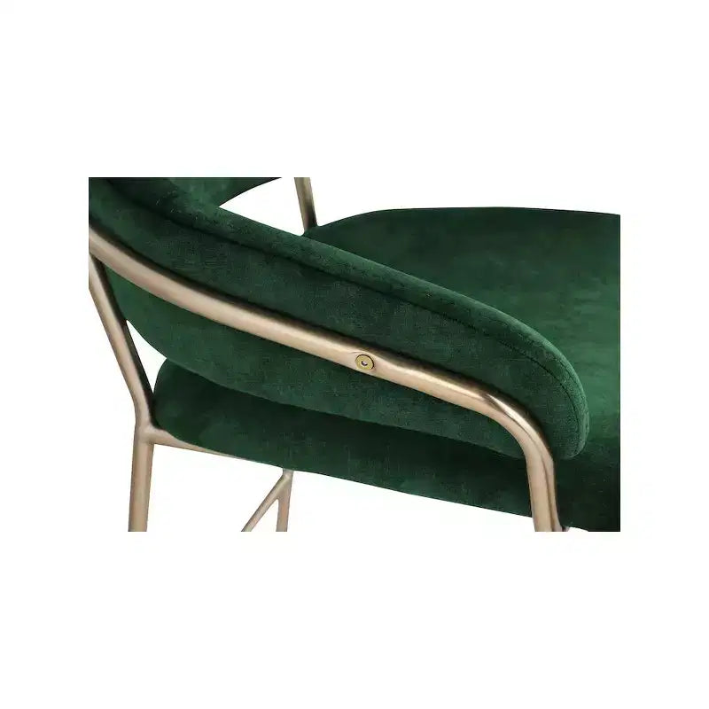 Tabouret de bar en velours