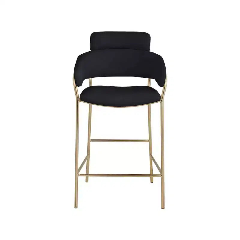 Tabouret de bar en velours