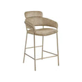 Meridian Furniture,Yara Velvet Counter Stool