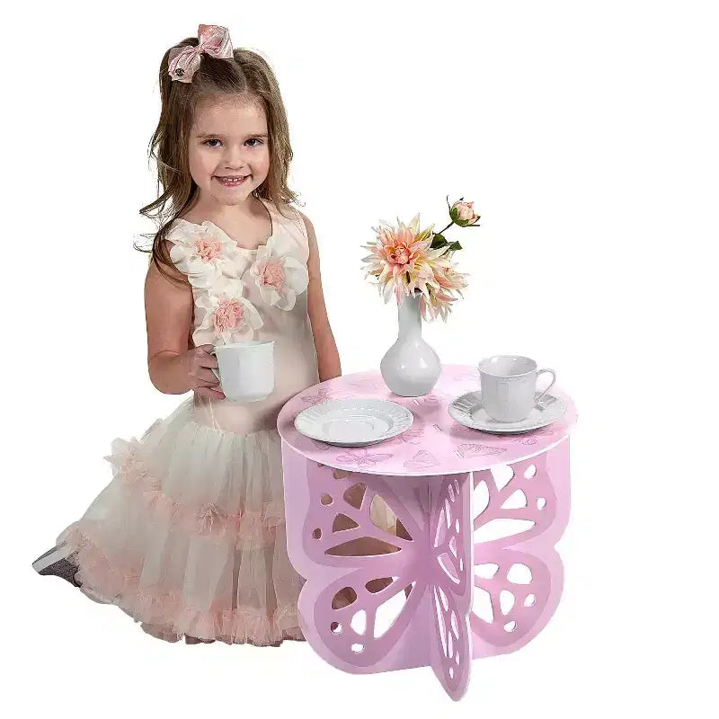 Table de jeu papillon en carton mousse pour jeunes enfants